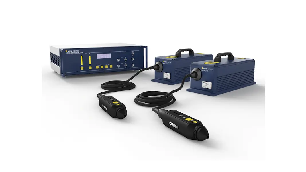 HSV-100 High Speed Vibrometer for simultaneous measurement of fast vibrating structures