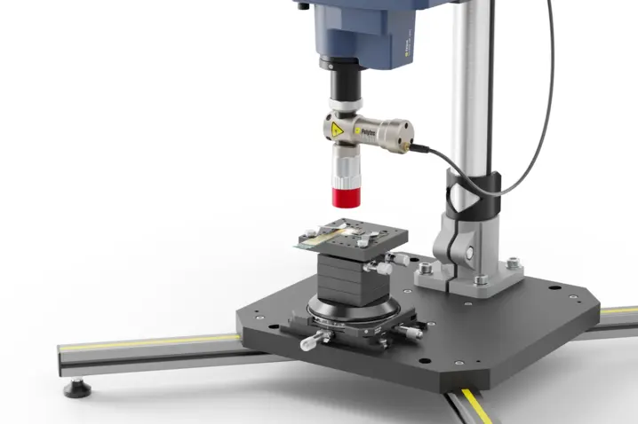 MEMS-Cantilever-Messung mit Mikroskoperweiterung