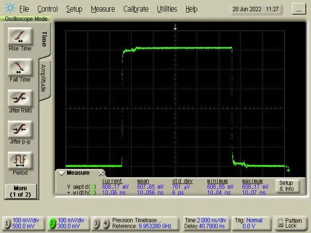Pulsbreite 10.000 ps