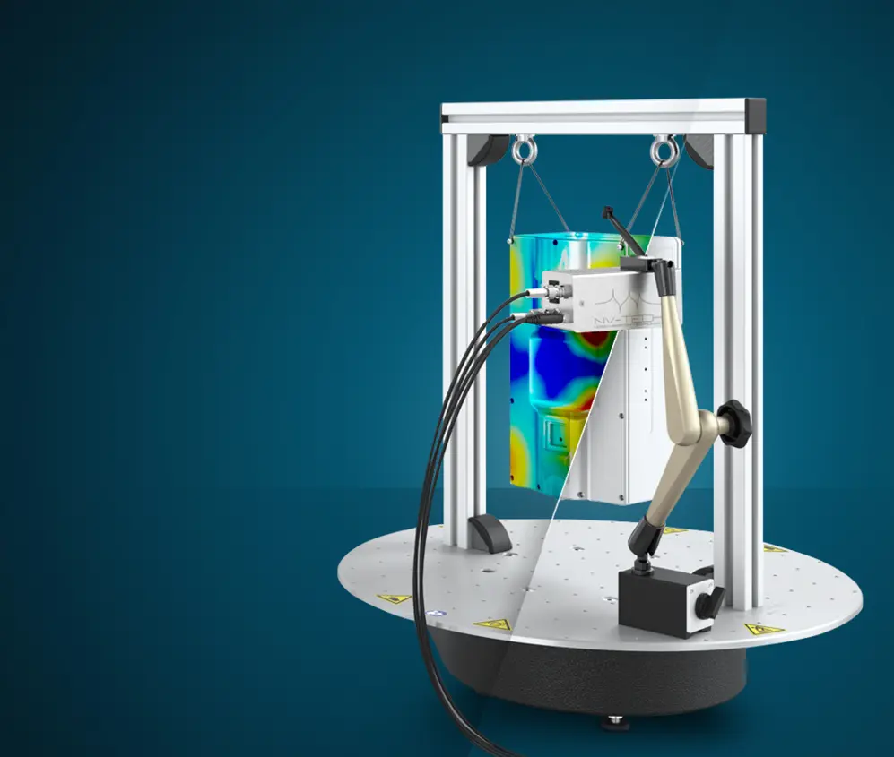RotoVib - Teststation für die automatisierte experimentelle Modalanalyse