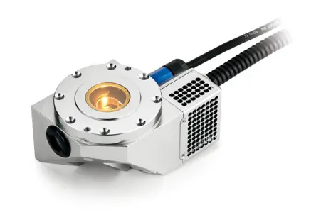 Contact sensor head for short distances