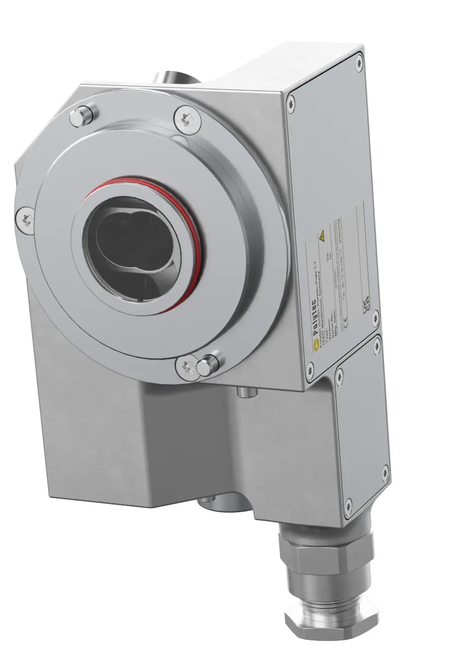 Contact sensor head for short distances