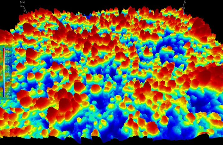 Principle of white-light interferometry based on Mirau setup