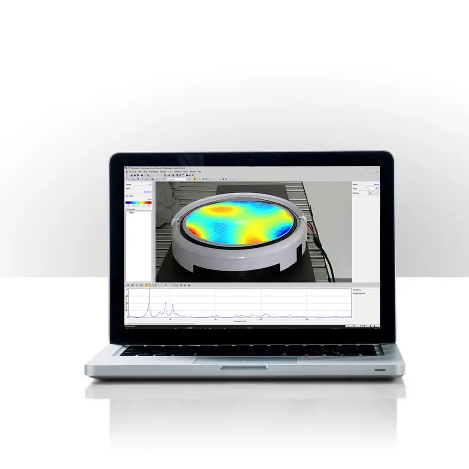 PSV Software für die vollflächige Schwingungsmessung