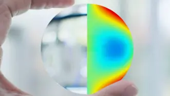 Sealing ring for surface profiling
