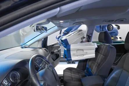  車内音響検査用スキャニング振動計