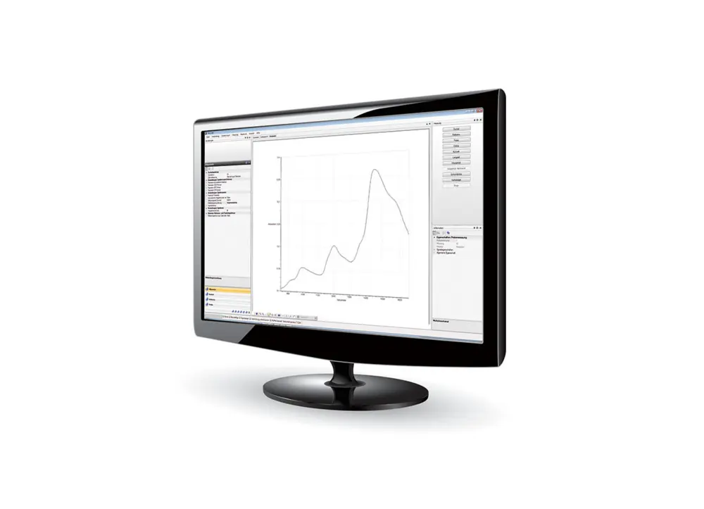 Software for system control and for data acquisition and evaluation