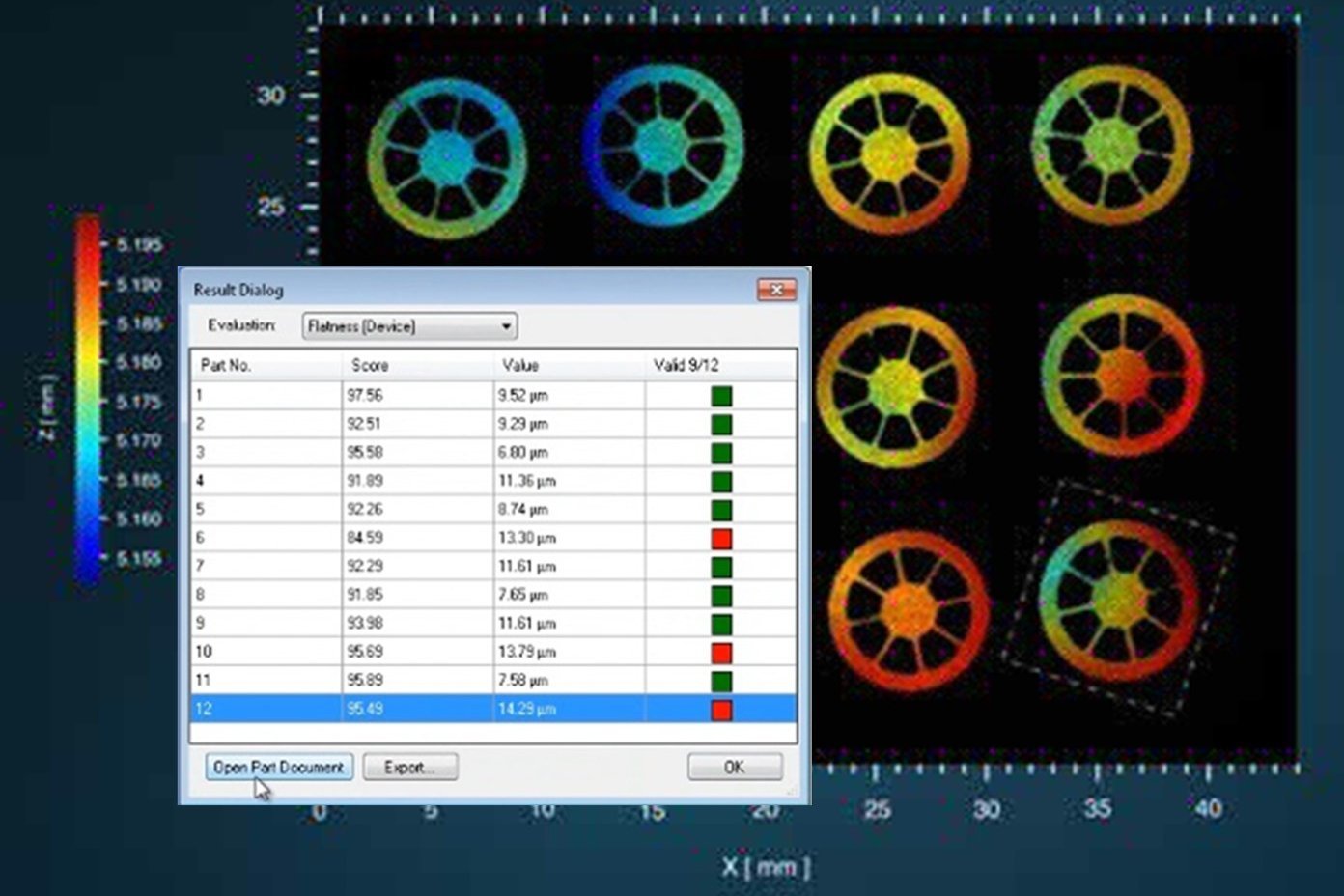Mit überragend großem Einzelbildfeld und automatischer Mustererkennung für schnellere  und effizientere Batch-Tests