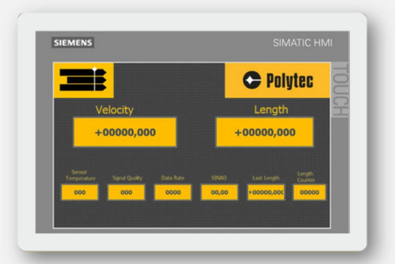 Les données de mesure cycliques des adresses d'entrée peuvent être reliées directement et affichées sur une interface homme-machine (IHM). Les données de mesure cycliques des adresses d'entrée peuvent être reliées directement et affichées sur une interface homme-machine (IHM).