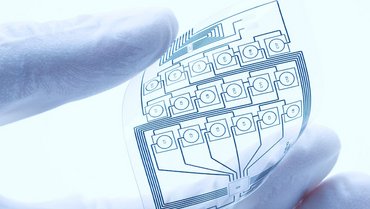 Flexible Elektronik gekonnt elektrisch leitend kleben