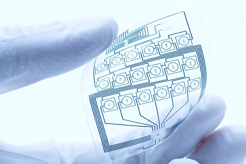 Flexible Elektronik gekonnt elektrisch leitend kleben
