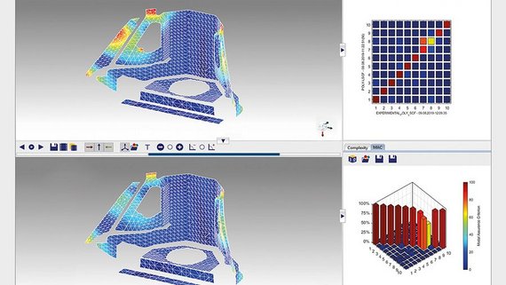 MAC analysis validating FE models of machined and addive manufactured parts MAC analysis validating FE models of machined and addive manufactured parts