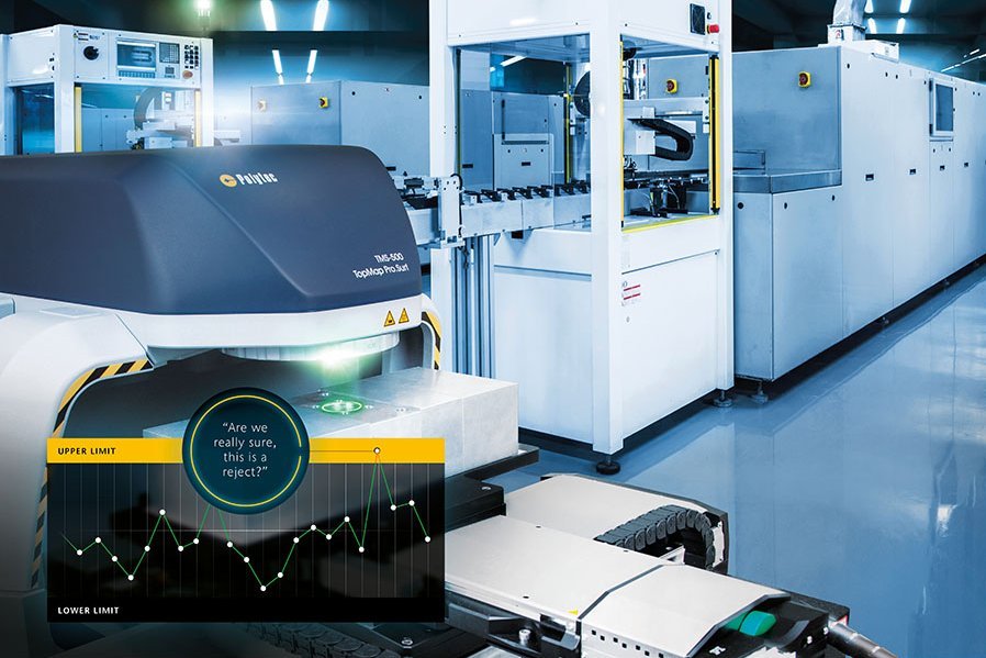 Mit patentierter ECT Environmental Compensation Technologie selbst im rauen Produktionsumfeld Bauteile verlässlich prüfen Mit patentierter ECT Environmental Compensation Technologie selbst im rauen Produktionsumfeld Bauteile verlässlich prüfen