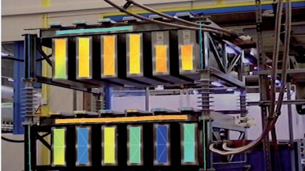 Operating deflection shape analysis of high voltage converter modules (by Siemens, measured by Polytec) Operating deflection shape analysis of high voltage converter modules (by Siemens, measured by Polytec)