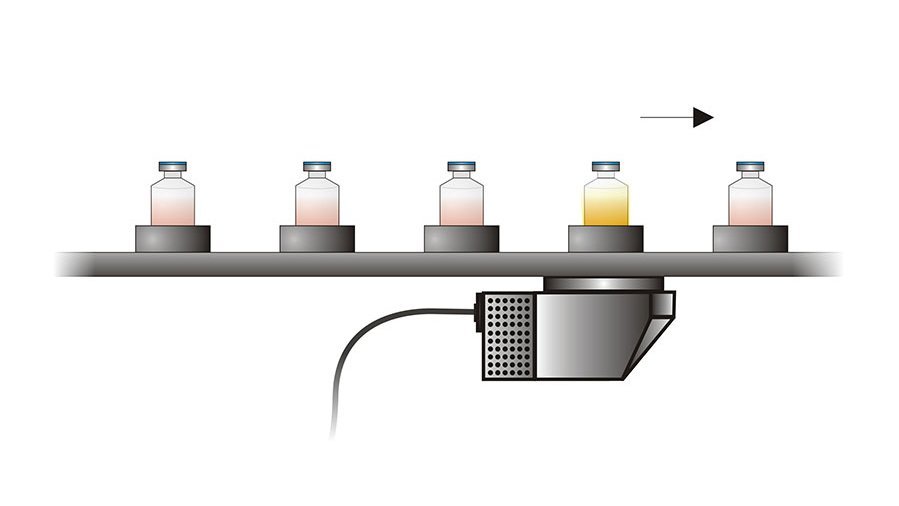 Contact sensor head, fluids Contact sensor head, fluids
