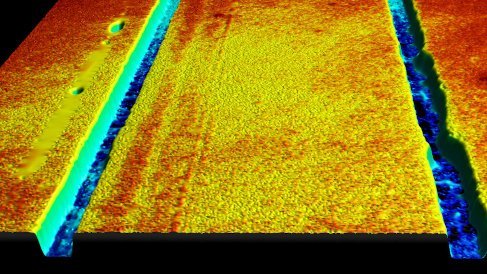 Inspection of coated surfaces using the method of scratch testing for thickness measurement Inspection of coated surfaces using the method of scratch testing for thickness measurement