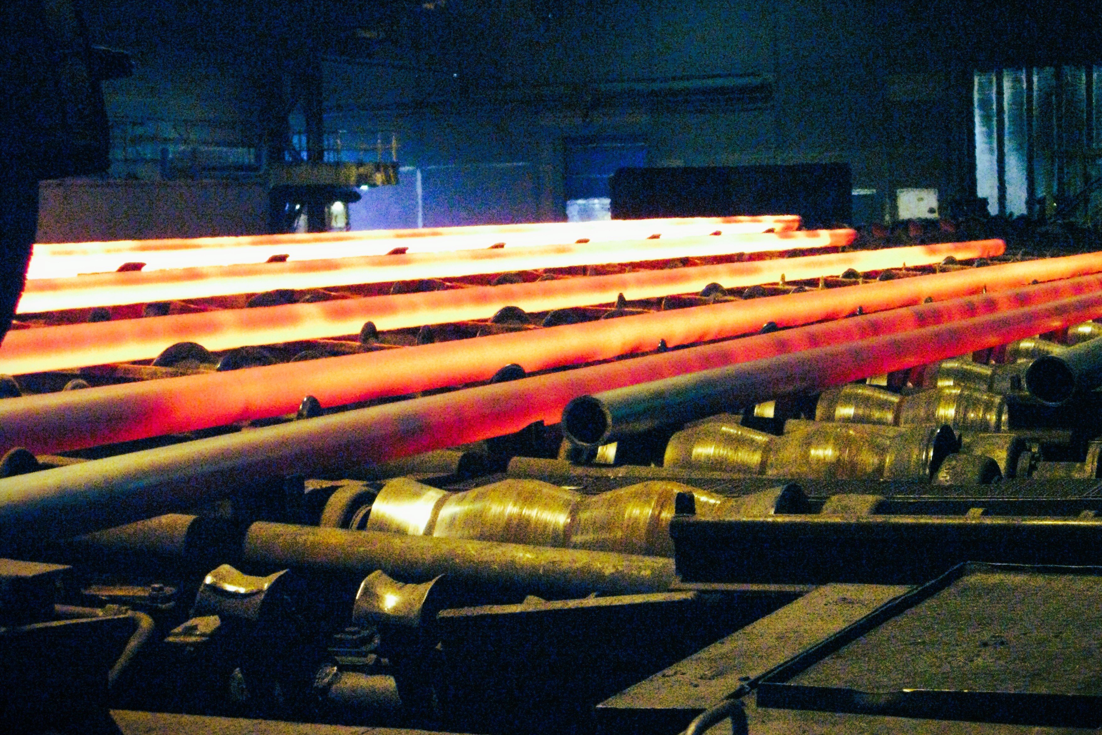 Tube / pipe production process control using laser optical sensors Tube / pipe production process control using laser optical sensors