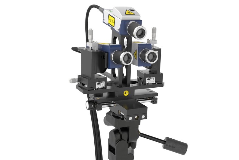 Flexible 3D vibration testing with the VibroFlex TriMount laser vibrometer Flexible 3D vibration testing with the VibroFlex TriMount laser vibrometer