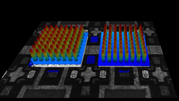 bump measurement on a ball grid array (BGA) as 3D profile bump measurement on a ball grid array (BGA) as 3D profile