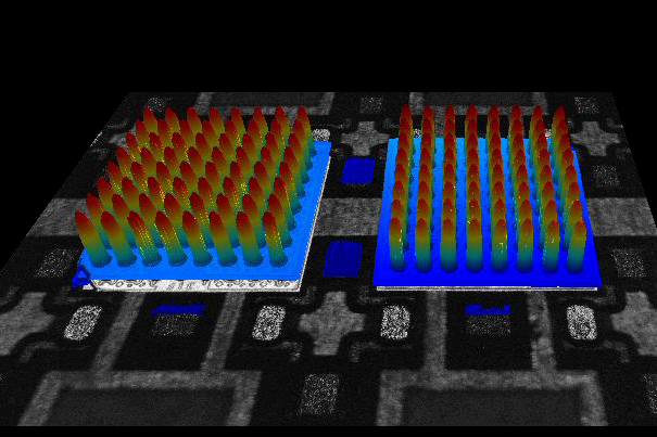 bump measurement on a ball grid array (BGA) as 3D profile bump measurement on a ball grid array (BGA) as 3D profile