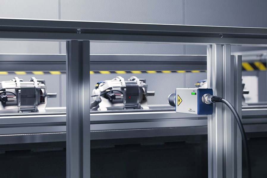VibroOne acoustic quality inspection of electric motors in a production line VibroOne acoustic quality inspection of electric motors in a production line