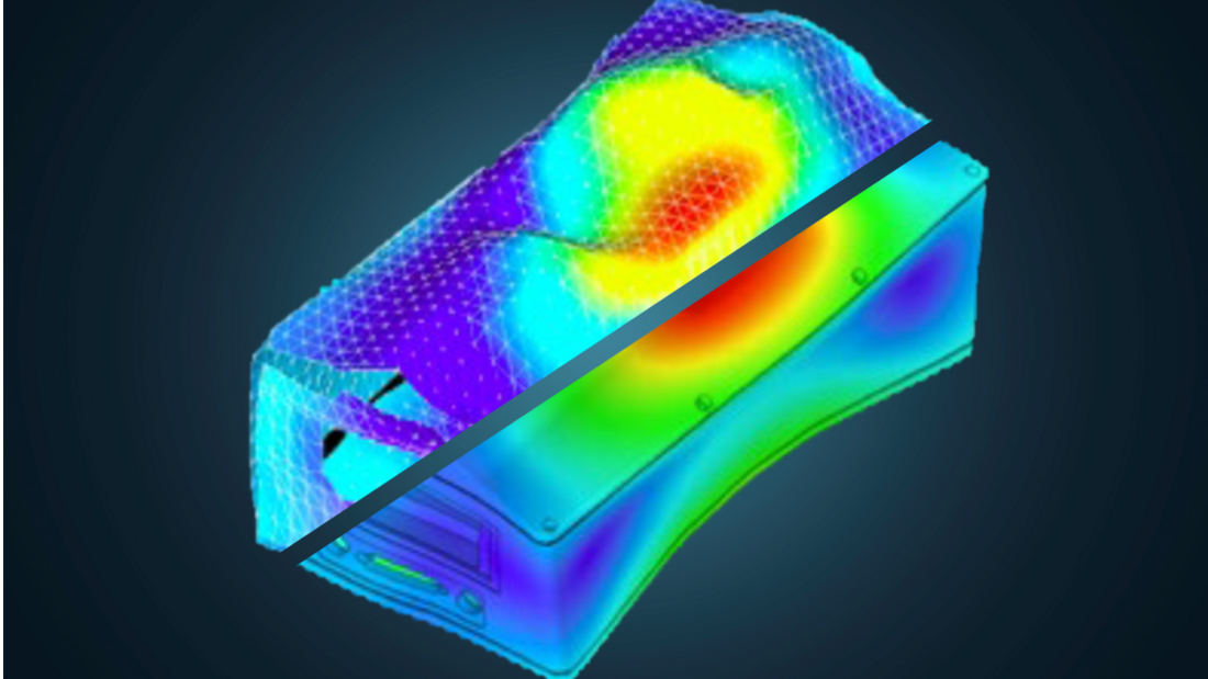 FE model validation based on laser vibration measurement and test data