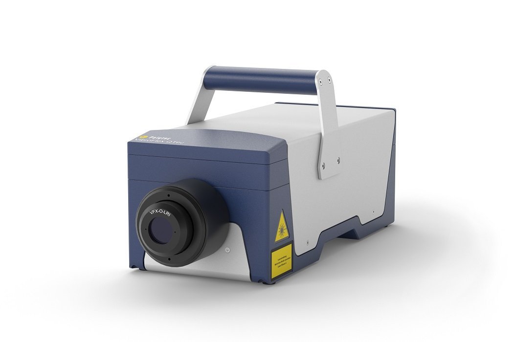 VibroFlex QTec Messkopf mit innovativer Lasertechnologie für bestes Signal-Rausch-Verhältnis (SNR) auf allen Oberflächen