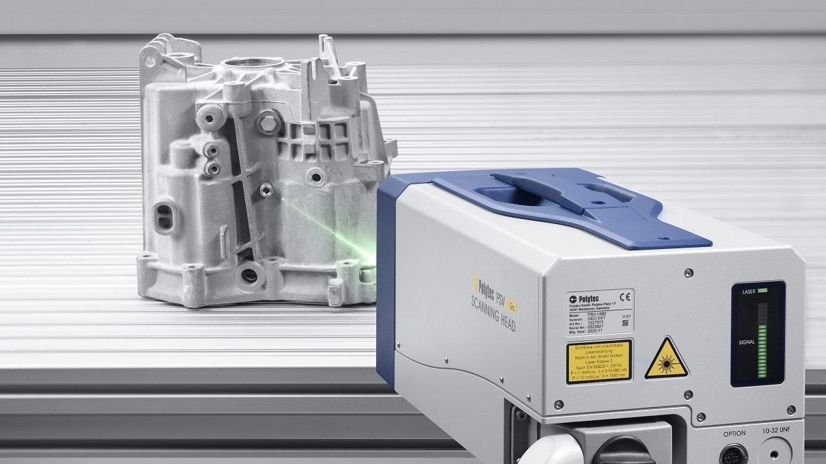 PSV QTec Scanning Vibrometer mit bestem Signal-Rausch-Verhältnis auf technischen Oberflächen PSV QTec Scanning Vibrometer mit bestem Signal-Rausch-Verhältnis auf technischen Oberflächen