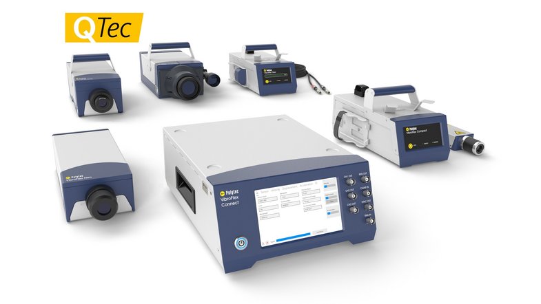 VibroFlex modular laser Doppler vibration sensor system for non-contact vibration analysis VibroFlex modular laser Doppler vibration sensor system for non-contact vibration analysis