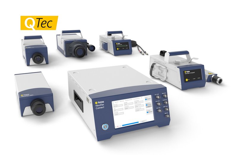 VibroFlex modular laser Doppler vibration sensor system for non-contact vibration analysis VibroFlex modular laser Doppler vibration sensor system for non-contact vibration analysis