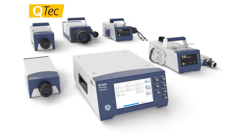 VibroFlex modular laser Doppler vibration sensor system for non-contact vibration analysis VibroFlex modular laser Doppler vibration sensor system for non-contact vibration analysis