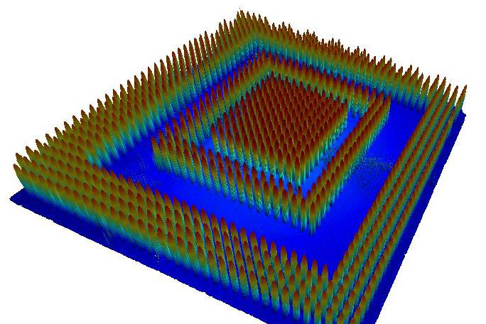 Large field of view measurement and stitching of bga topography Large field of view measurement and stitching of bga topography