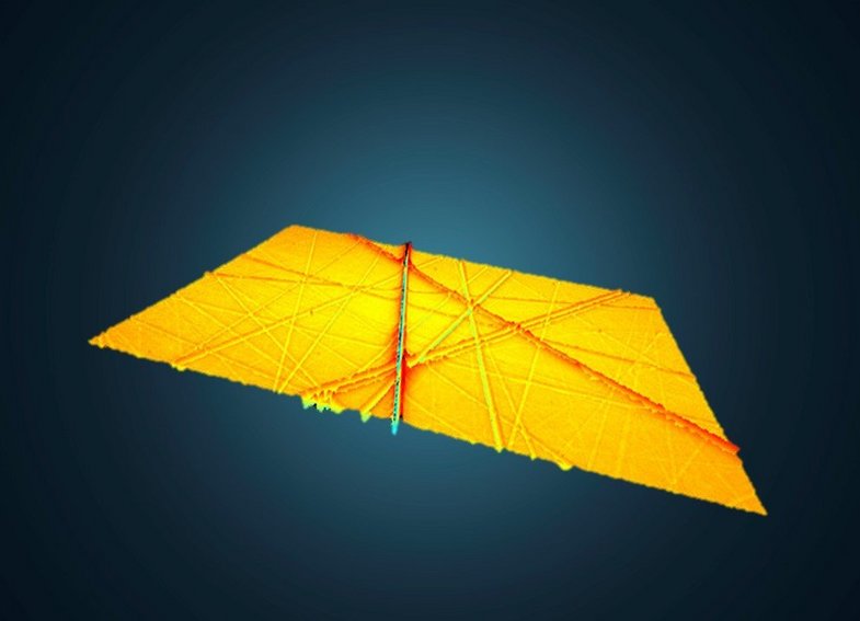 Non-contact surface roughness measurement in an areal 3D profile Non-contact surface roughness measurement in an areal 3D profile