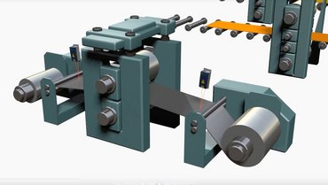 In-process measurement of mass-flow with ProSpeed LSV-2100 laser sensors  In-process measurement of mass-flow with ProSpeed LSV-2100 laser sensors