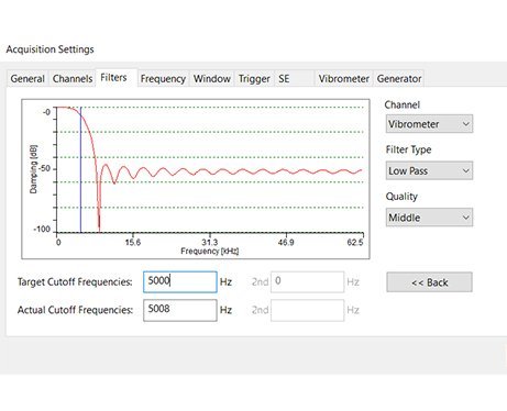 Choice of 10 specific waveforms for sample excitation, MIMO measurements with multiple shakers and additional sensors Choice of 10 specific waveforms for sample excitation, MIMO measurements with multiple shakers and additional sensors