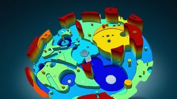 Watchmaker industry using optical 3D profiles for quality control of watch precision mechanical parts Watchmaker industry using optical 3D profiles for quality control of watch precision mechanical parts