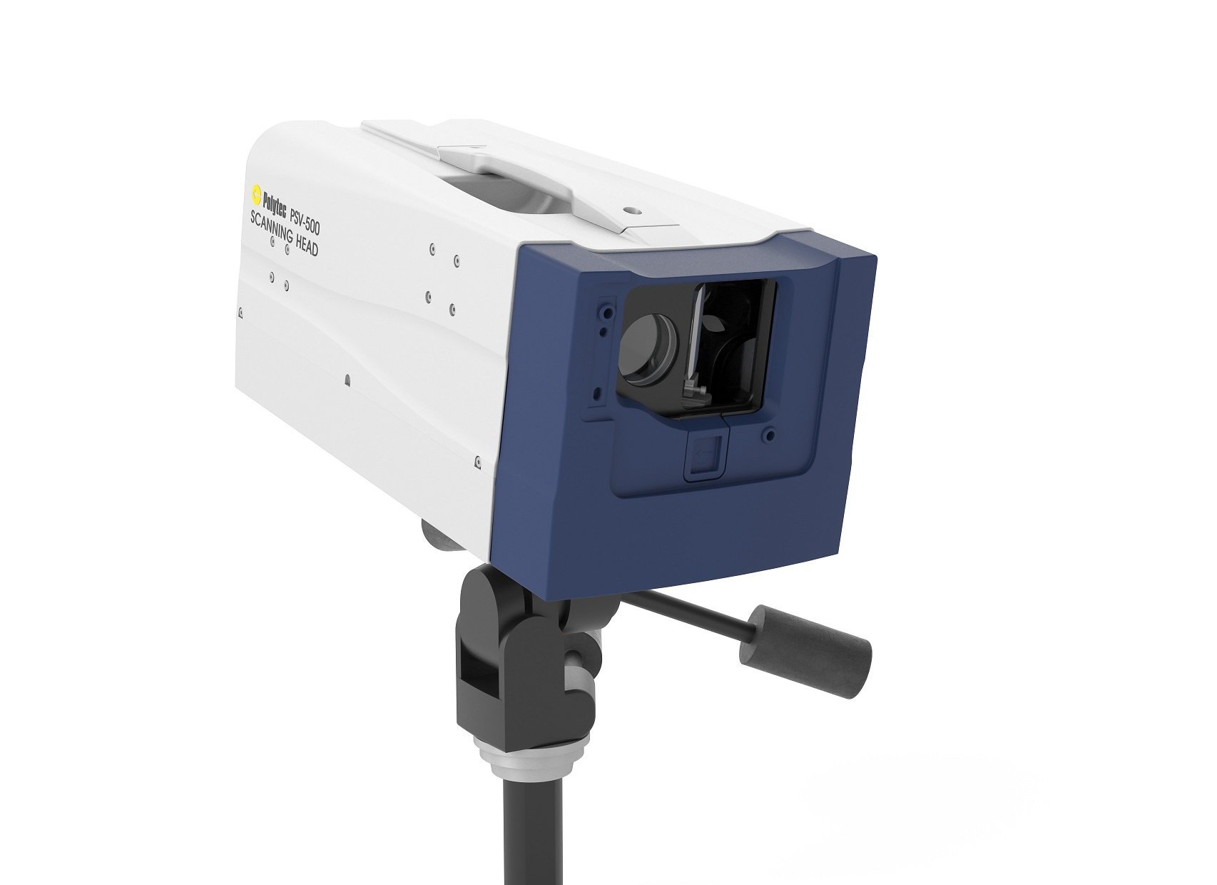 PSV-I-500 Helium Neon scan head featuring a small laser spot for measuring on fine structures PSV-I-500 Helium Neon scan head featuring a small laser spot for measuring on fine structures