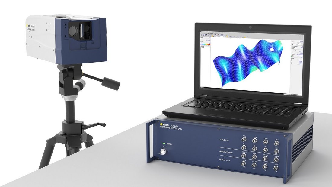 PSV-500 Compact as the portable netbook version of Scanning Vibrometers PSV-500 Compact as the portable netbook version of Scanning Vibrometers