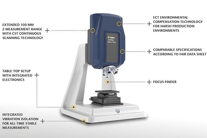 TopMap Micro.View table-top optical 3D surface profiler TopMap Micro.View table-top optical 3D surface profiler