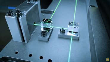 Laser Doppler interferometer setup Laser Doppler interferometer setup