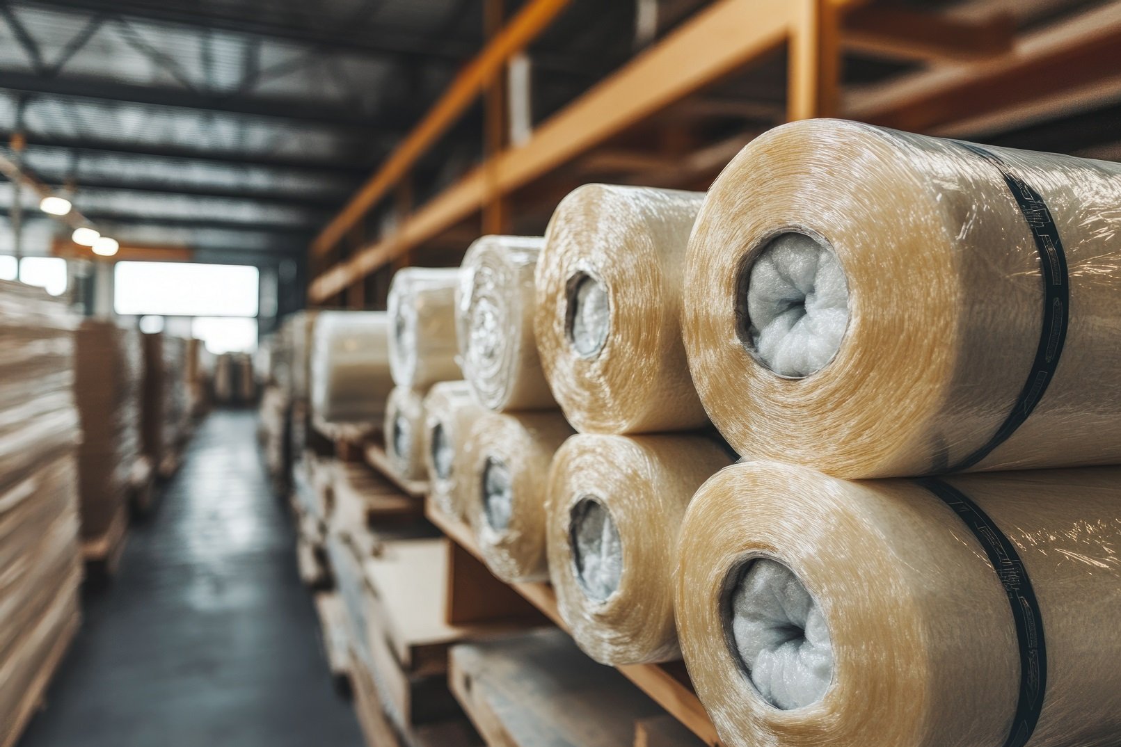 Mass production of insulation materials and mineral wool