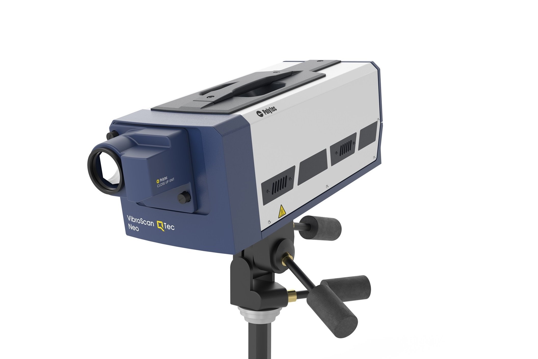 VibroScan QTec Neo mit Koaxialeinheit und Nahlinse für kleine Messobjekte VibroScan QTec Neo mit Koaxialeinheit und Nahlinse für kleine Messobjekte