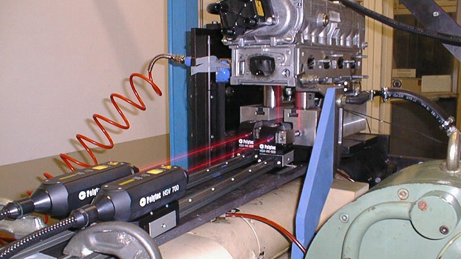 Laser measurement of e.g. valve train dynamics Laser measurement of e.g. valve train dynamics
