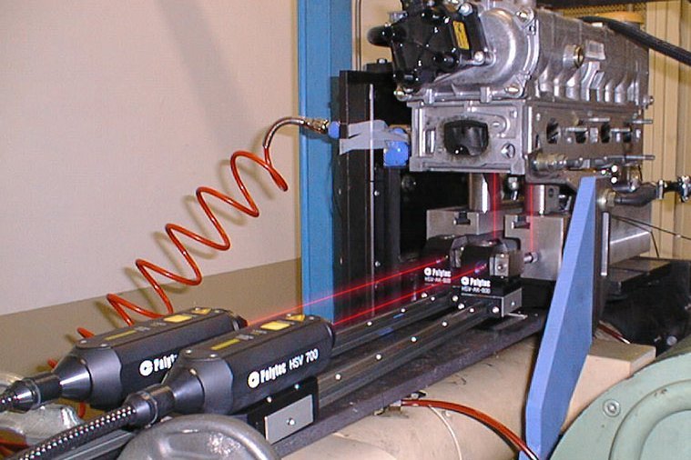 Laser measurement of e.g. valve train dynamics Laser measurement of e.g. valve train dynamics