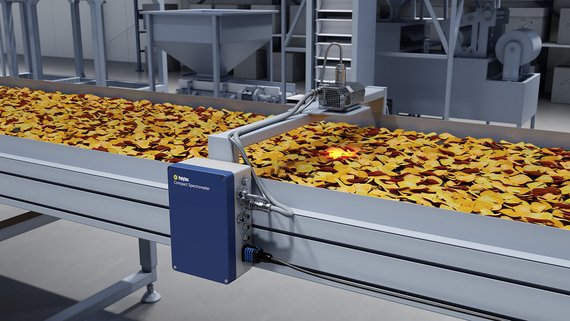 Polytec NIR-Spektrometer für Inline-Prozesskontrolle in verschiedenen Branchen
