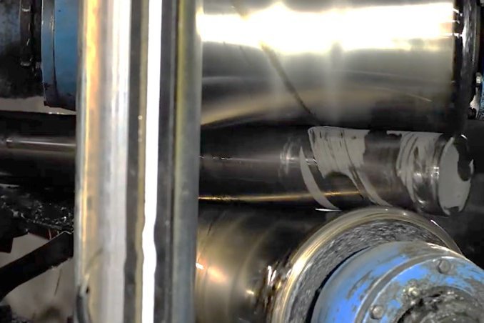 Elongation process in steel rolling mill using optical sensors Elongation process in steel rolling mill using optical sensors