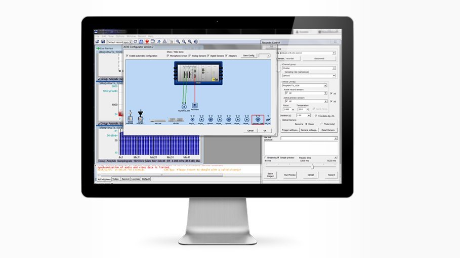 Recorder interface in noiseimage Recorder interface in noiseimage