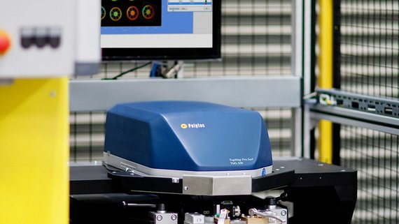 Pass-fail analysis using surface metrology in a production line Pass-fail analysis using surface metrology in a production line
