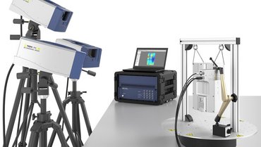 RotoVib automated modal test station from Polytec RotoVib automated modal test station from Polytec