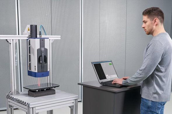 VibroScan QTec lässt sich einfach in Automatisierungslösungen integrieren VibroScan QTec lässt sich einfach in Automatisierungslösungen integrieren